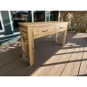 Mesa de arrime en madera maciza de zoita