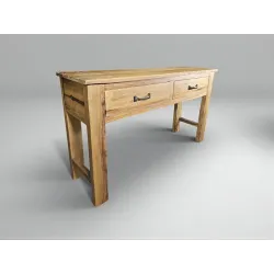 Mesa de arrime en madera maciza de zoita