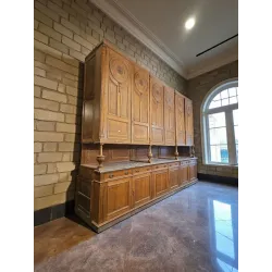 Aparador Antiguo Europeo de Roble macizo (1860) 4,30mts de largo