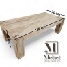 Mesa Ratona de 1,40 x 0,70 mts Decapada