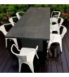 Mesa de comedor rústico moderna