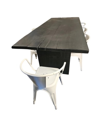 Mesa de comedor rústico moderna