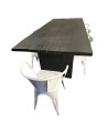 Mesa de comedor rústico moderna