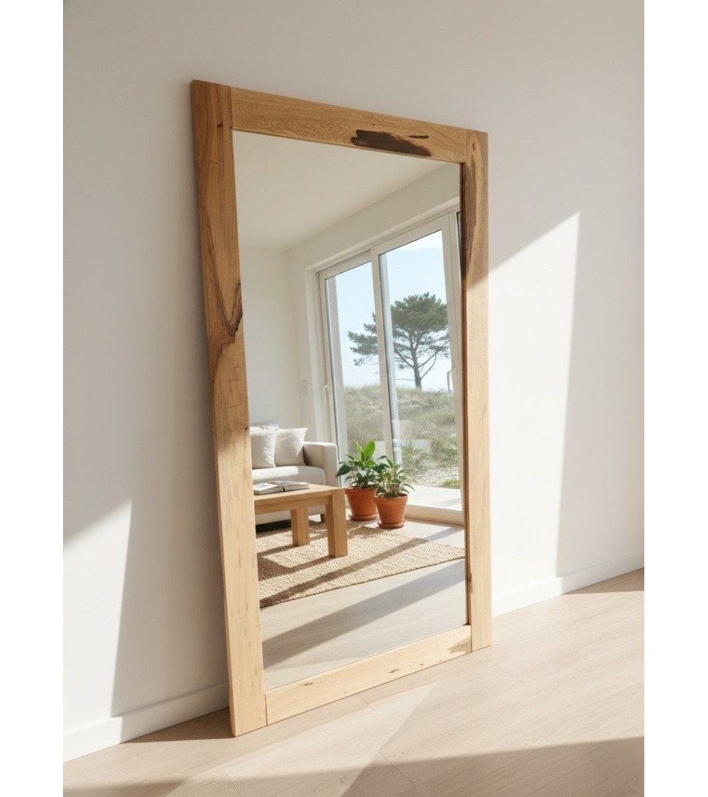 Espejo de Pie Premium - Guayubira Maciza (167 x 90 cm)