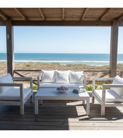 Sillón 2 Cuerpos Pino