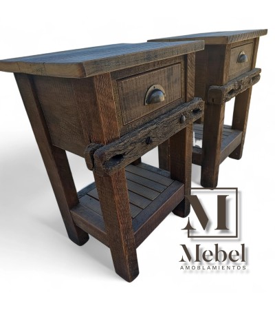 Par de Mesas de Luz en Lapacho