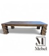 Mesa Ratona Laurel 160x80 | Patas Salomónicas Talladas