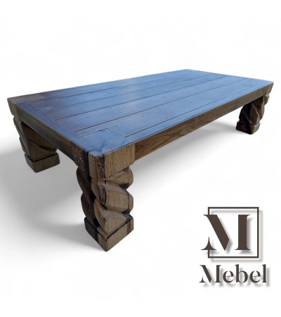 Mesa Ratona Laurel 160x80 | Patas Salomónicas Talladas