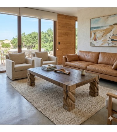 Mesa Ratona Laurel 160x80 | Patas Salomónicas Talladas