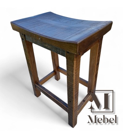 Banqueta Pino Brasil Rústico 63 cm | Fabricación a Medida