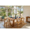 Mesa Comedor Pino Brasil Reciclado | Diseño Art Déco / Retro