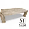 Mesa Ratona de 1,40 x 0,70 mts Decapada