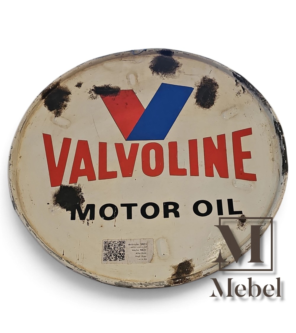 Cartel Decorativo Vintage Valvoline Motor Oil | Mebel