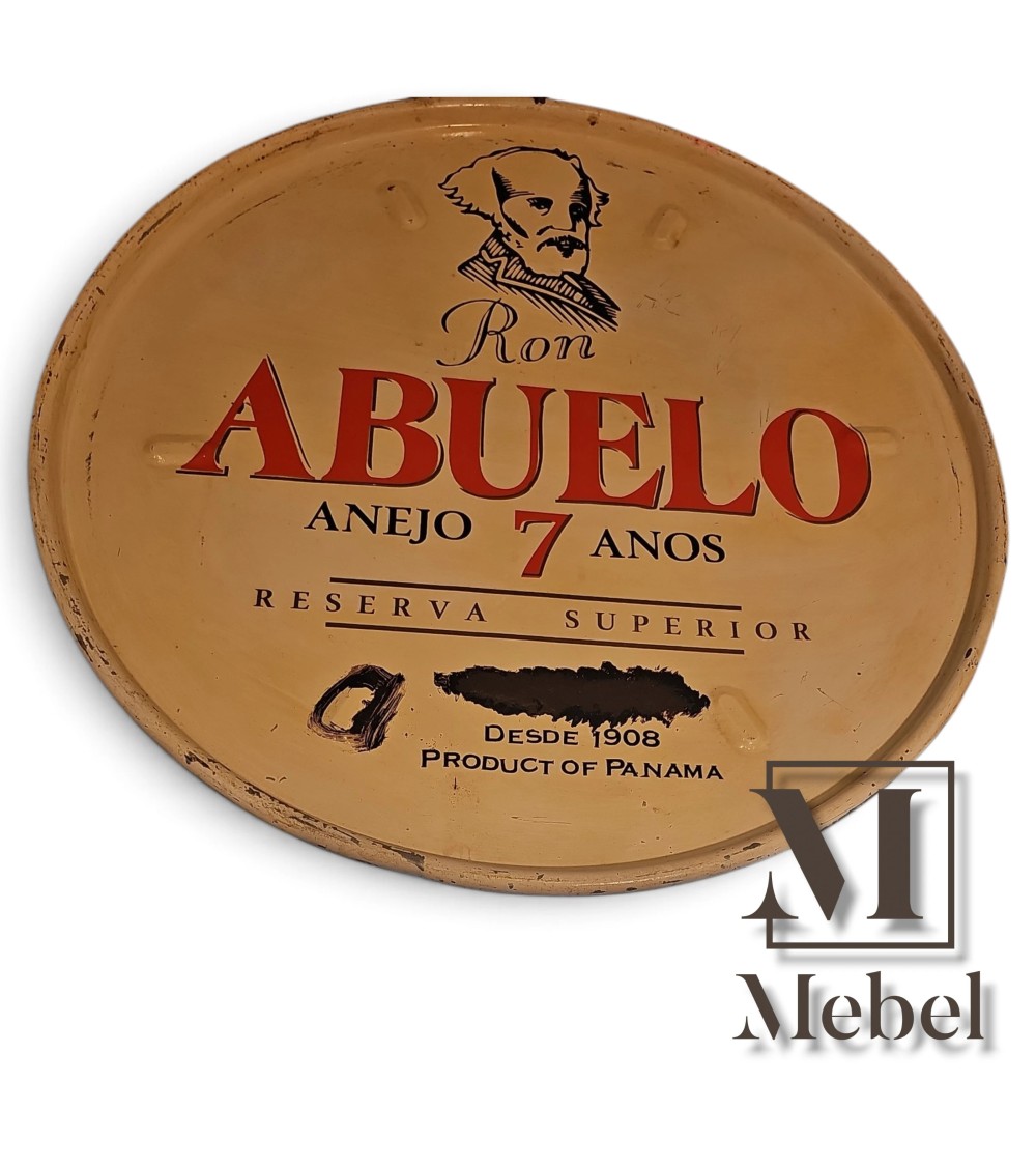Cartel Decorativo Vintage Ron Abuelo | Mebel