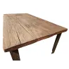 Mesa ratona rústica - Hierro/Lapacho