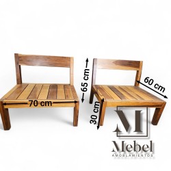 Sillón Bajo de Diseño - Guayubira