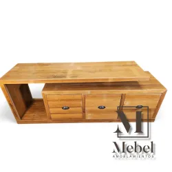 Mueble de TV Consola - Pino Oregón